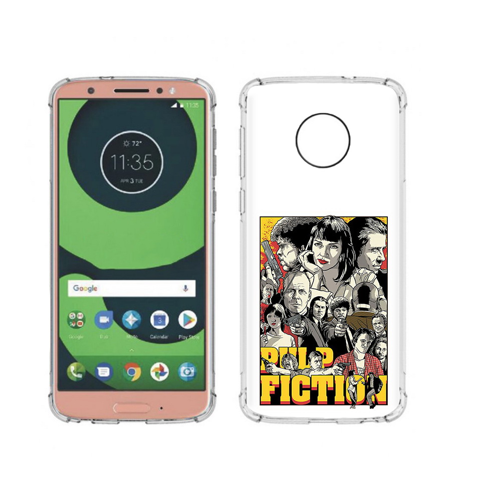 

Чехол MyPads Tocco для Motorola Moto G6 комикс картинка (PT99805.376.390), Прозрачный, Tocco