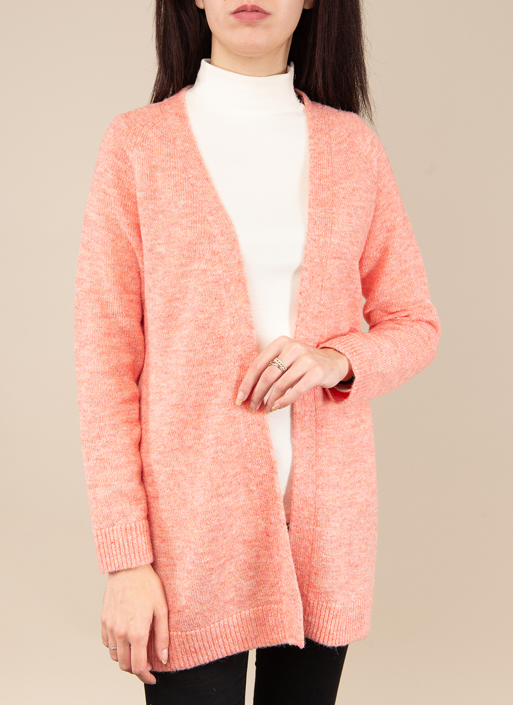 

Кардиган женский Каляев 1576441 розовый 42-44 RU, 1576441