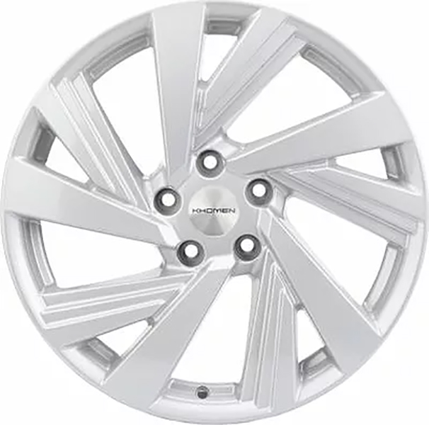 фото Колесный диск khomen wheels khw1801 outlander f-silver 7.5x18/5x114.3 et38 d67.1 whs498474