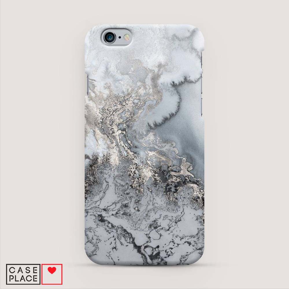 

Пластиковый чехол "Морозная лавина серая" на Apple iPhone 6S, 0104S20-2