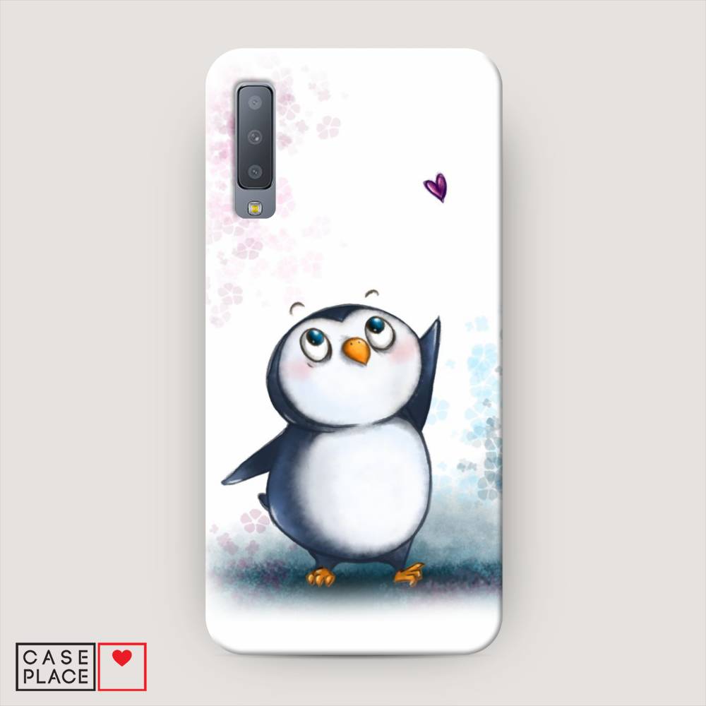

Чехол Awog "Пингвин и сердечко" для Samsung Galaxy A7 2018, 26720-1