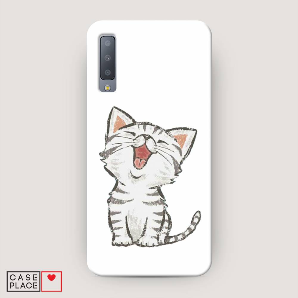 

Чехол Awog "Котенок рисованный" для Samsung Galaxy A7 2018, 26720-1