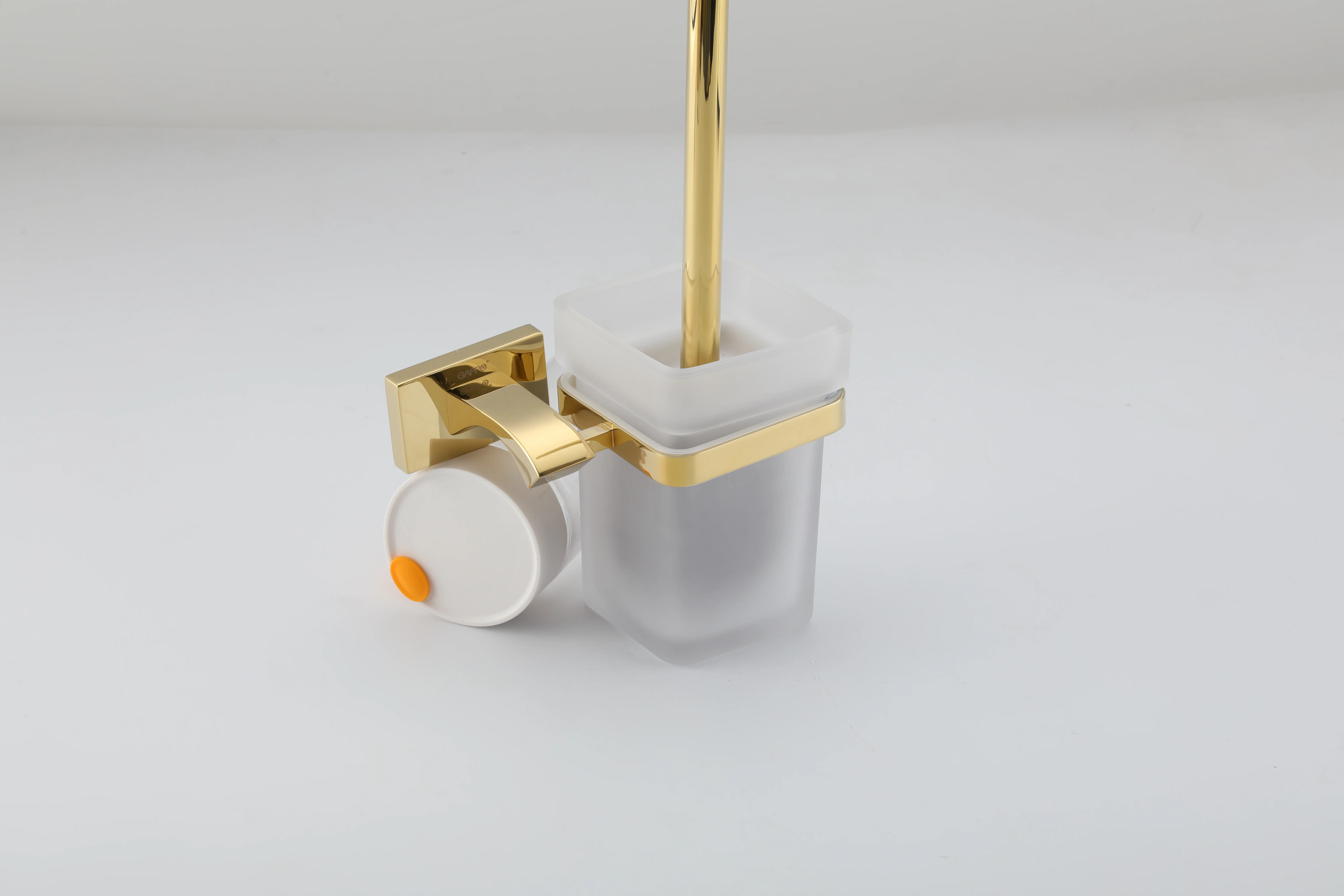 Ершик туалетный Gappo G0710-3, золото
