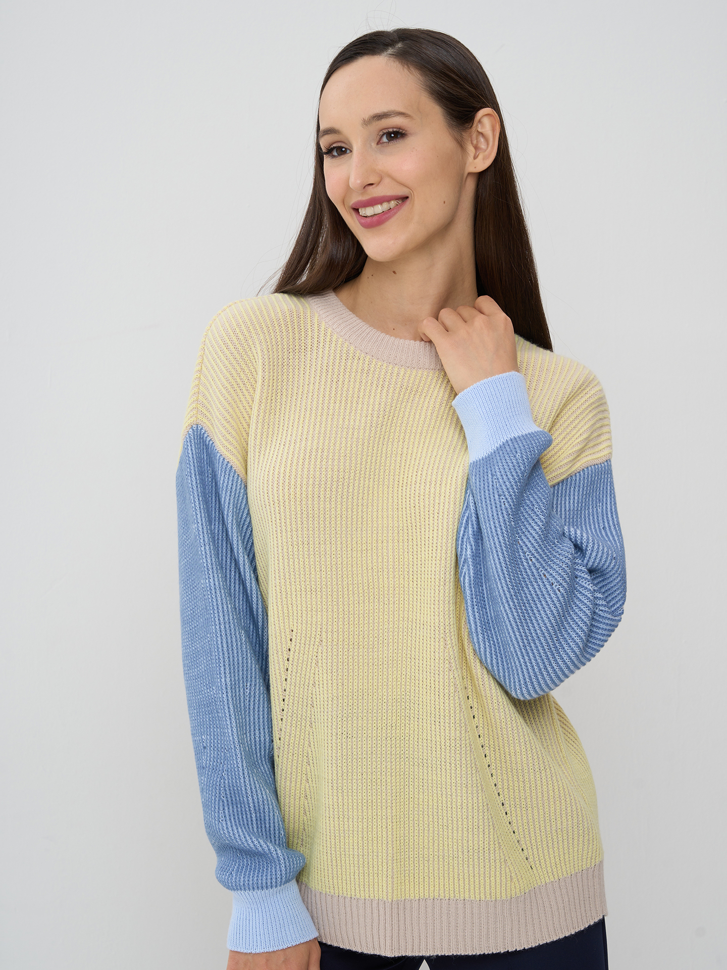 

Джемпер женский NEWVAY 9242-94109 желтый 46-48 RU, 9242-94109
