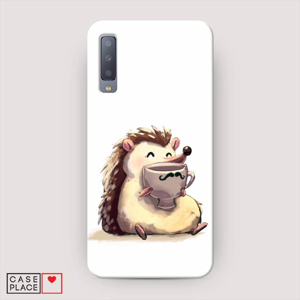 

Чехол Awog "Еж кофеман" для Samsung Galaxy A7 2018, 26720-7