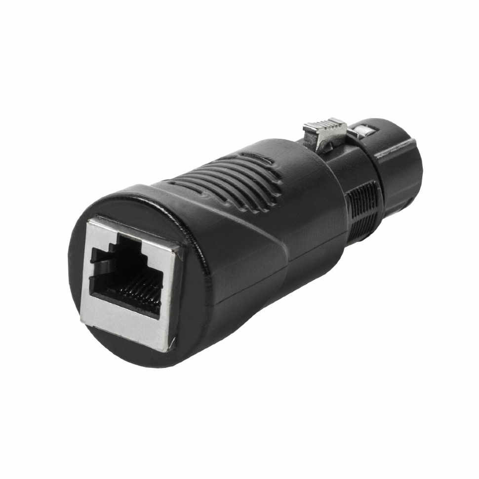 

Переходник RJ45 на XLR5 мама American DJ ACRJ455PFM, ACRJ455PFM