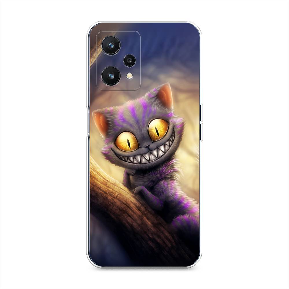 

Силиконовый чехол "Cheshire Cat" на Realme 9 5G, Разноцветный