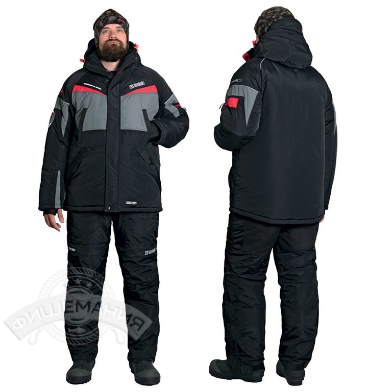 

Костюм зимний Alaskan Dakota серый/черный (куртка+полукомбинезон) (XXXL)