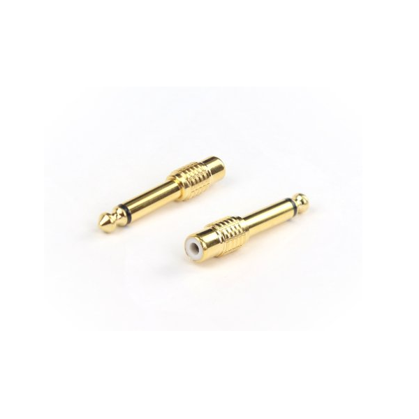 Переходник AuraSonics Jack - RCA RFJM2 Gold 278₽