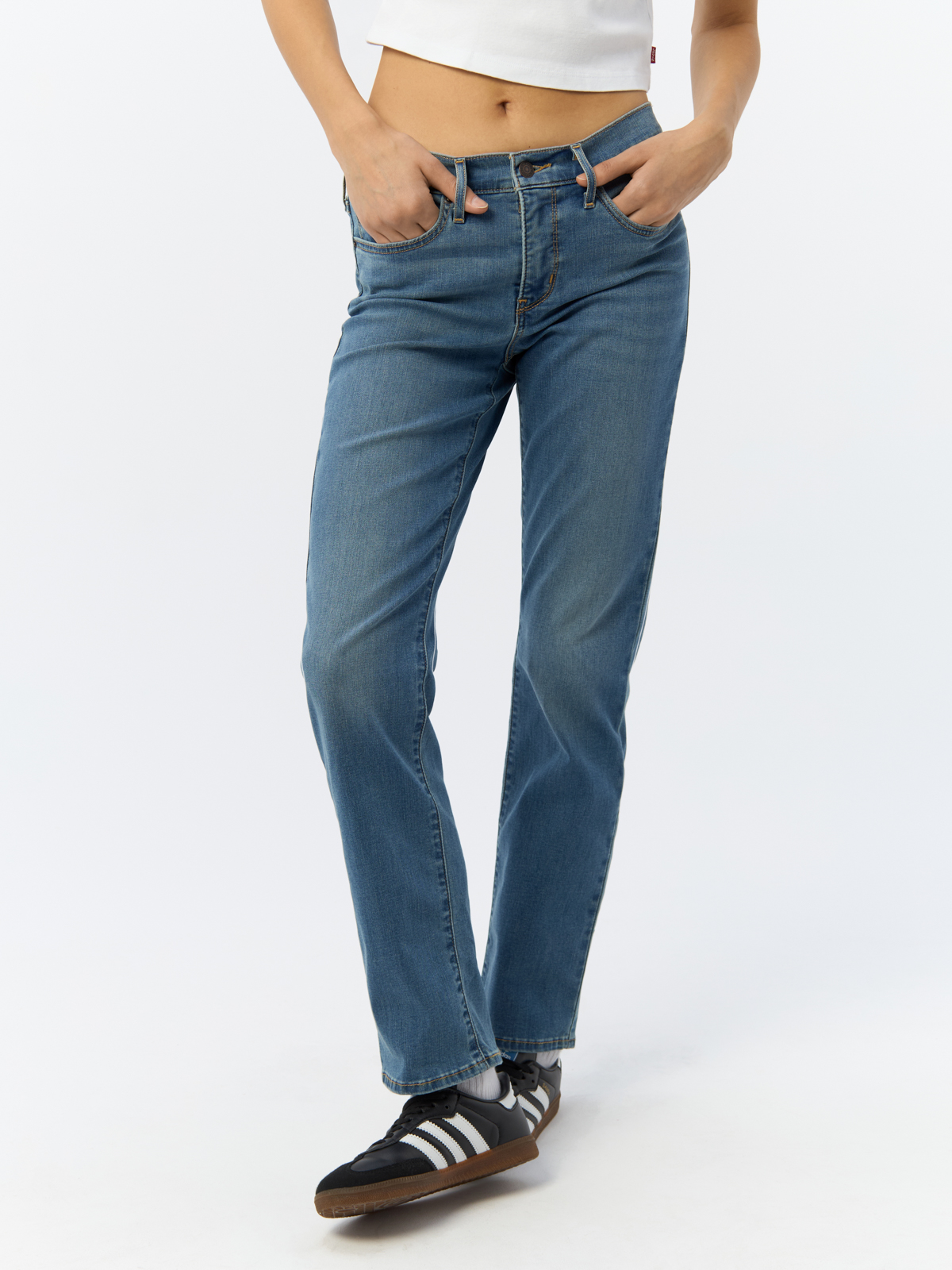 

Джинсы женские Levi's 19631 голубые 28-30, Голубой, 314