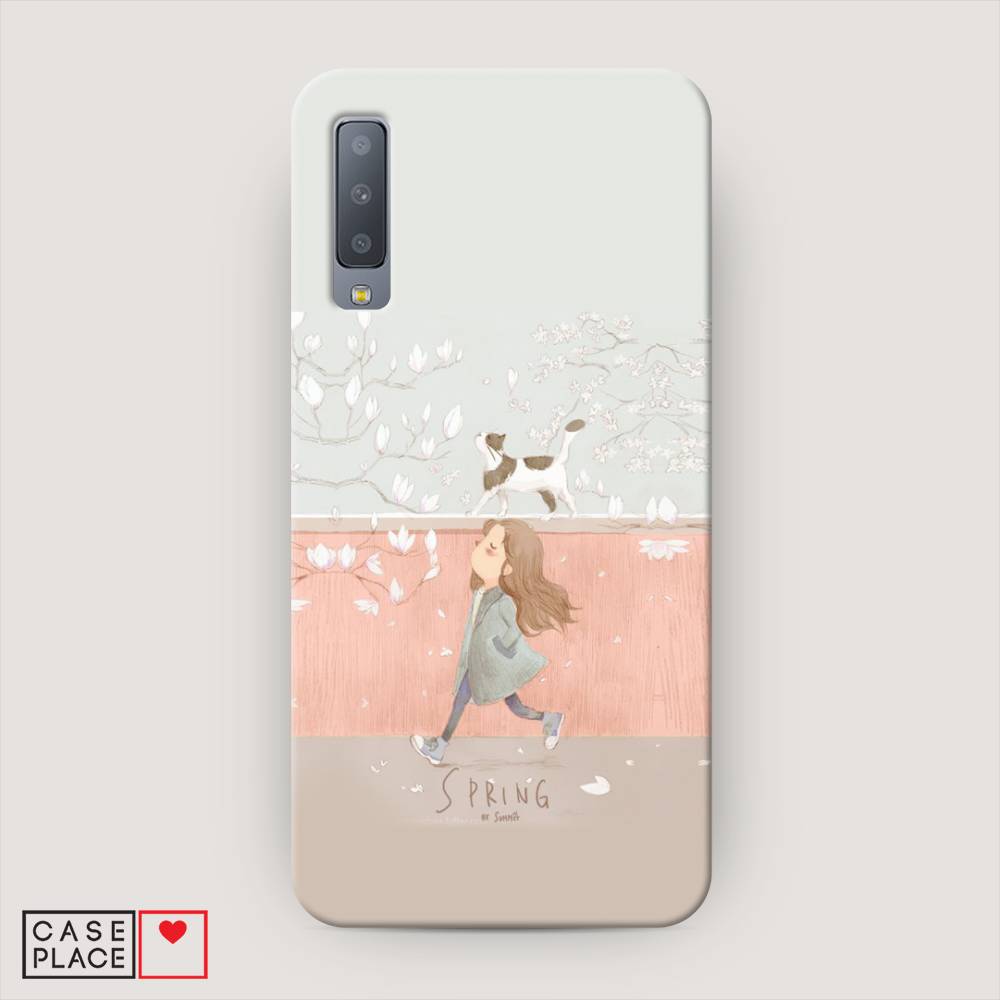 

Чехол Awog "Девочка-весна" для Samsung Galaxy A7 2018, 26720-5