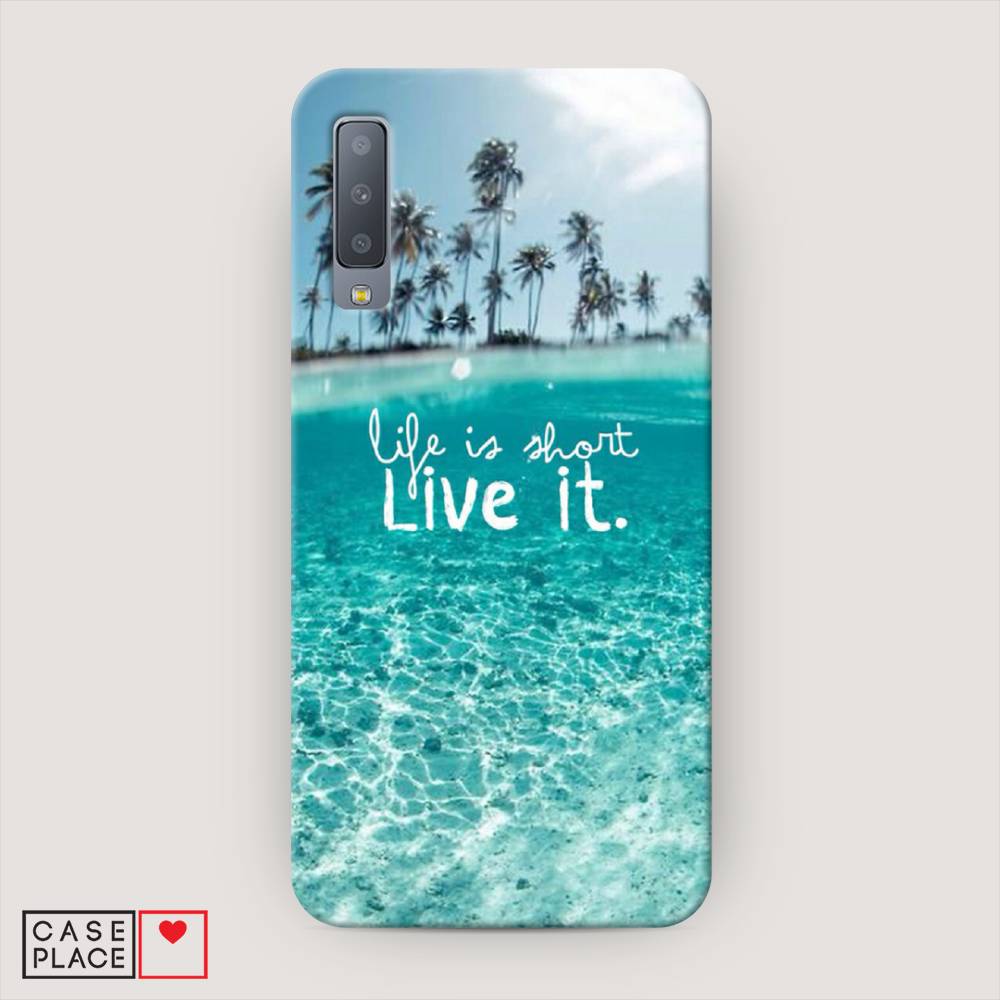 

Чехол Awog "Live it" для Samsung Galaxy A7 2018, 26720-5