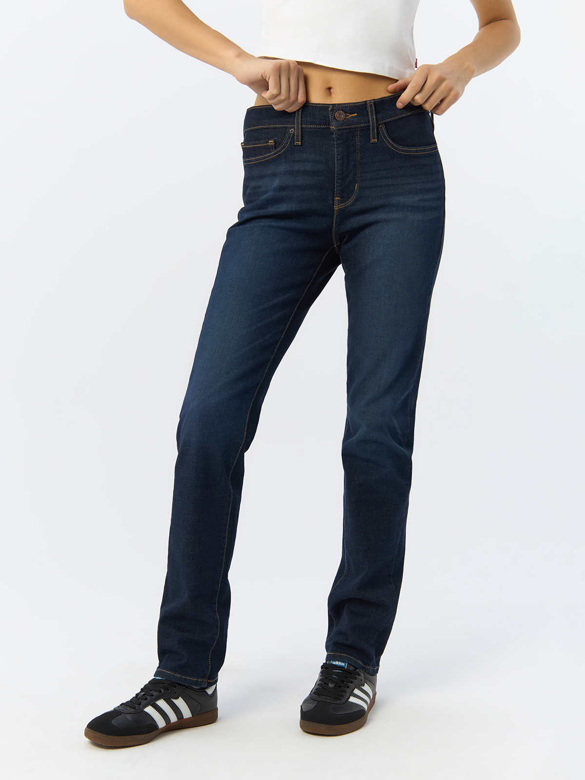 

Джинсы женские Levi's 19627 синие 32-30, Синий, 312