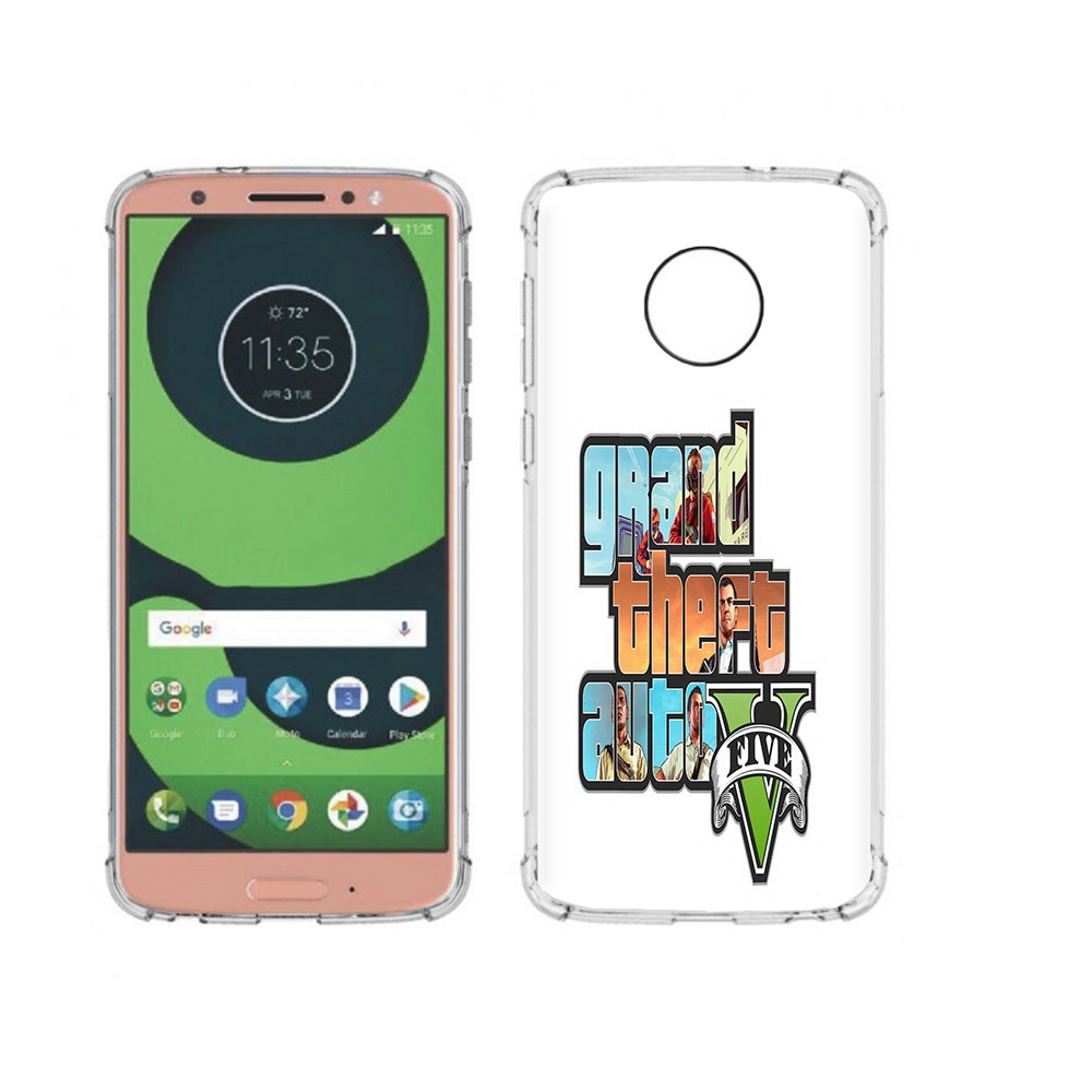 

Чехол MyPads Tocco для Motorola Moto G6 игра гта (PT99805.376.373), Прозрачный, Tocco