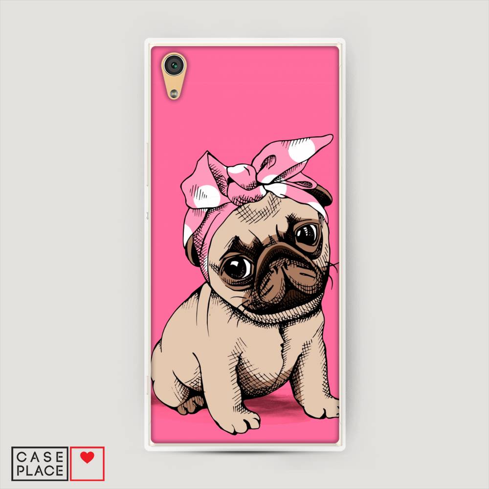 

Пластиковый чехол "Dog Pin-Up" на Sony Xperia XA1