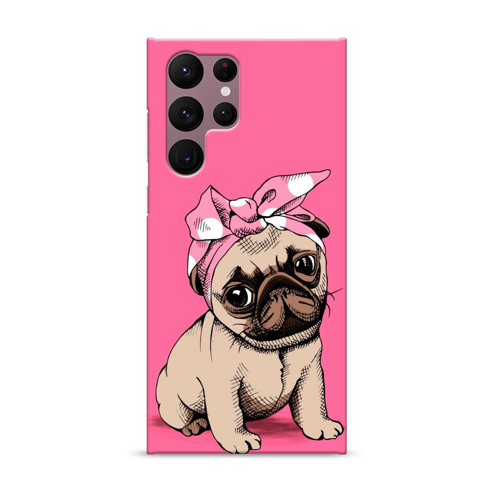 

Пластиковый чехол "Dog Pin-Up" на Samsung Galaxy S22 Ultra, 2104020-1