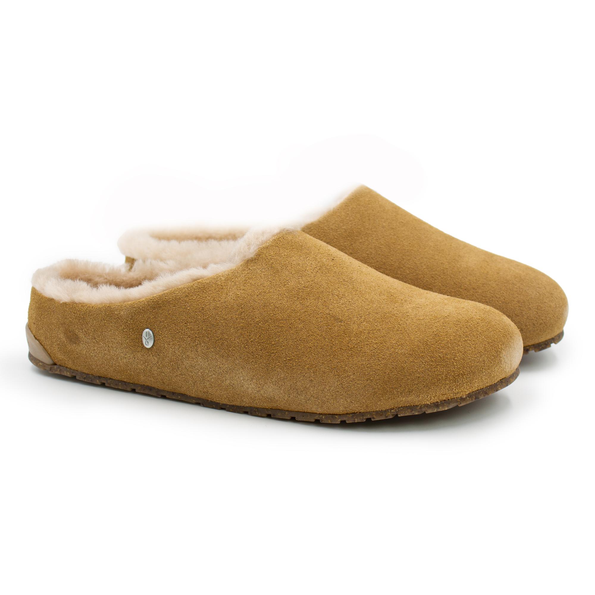 

Тапочки женские Emu Australia Monch W12591 бежевые 42 EU, Monch W12591