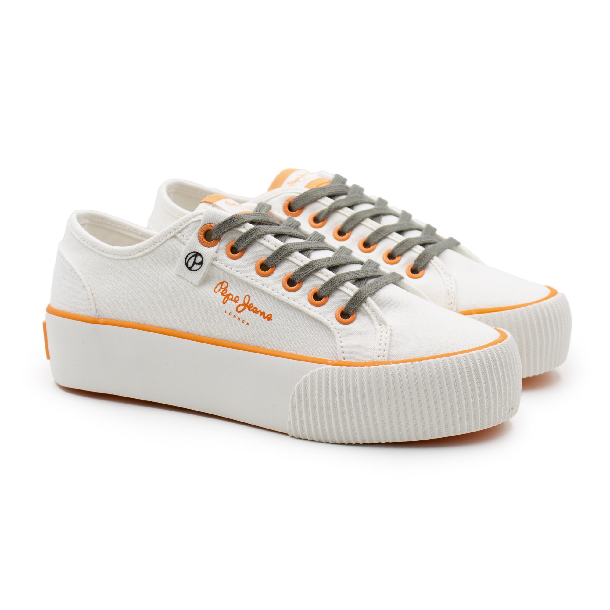 

Кеды женские Pepe Jeans London OTTIS W BASS PLS31299 белые 41 EU, OTTIS W BASS PLS31299