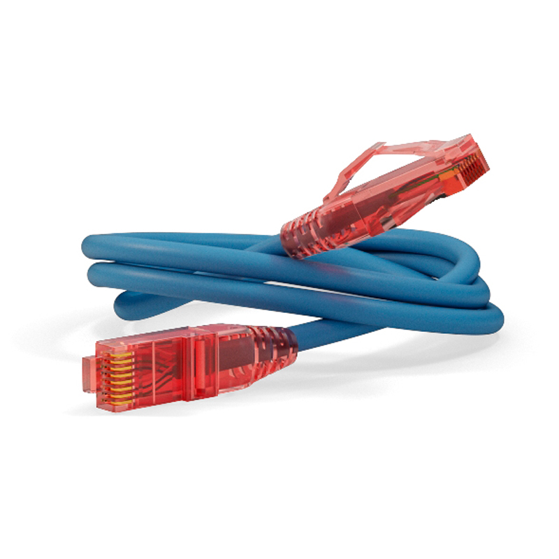 

Кабель Hyperline RJ45-RJ45 вилка-вилка 1.5м (PC-LPM-UTP-RJ45-RJ45-C5e-1.5M-LSZH-BL) синий