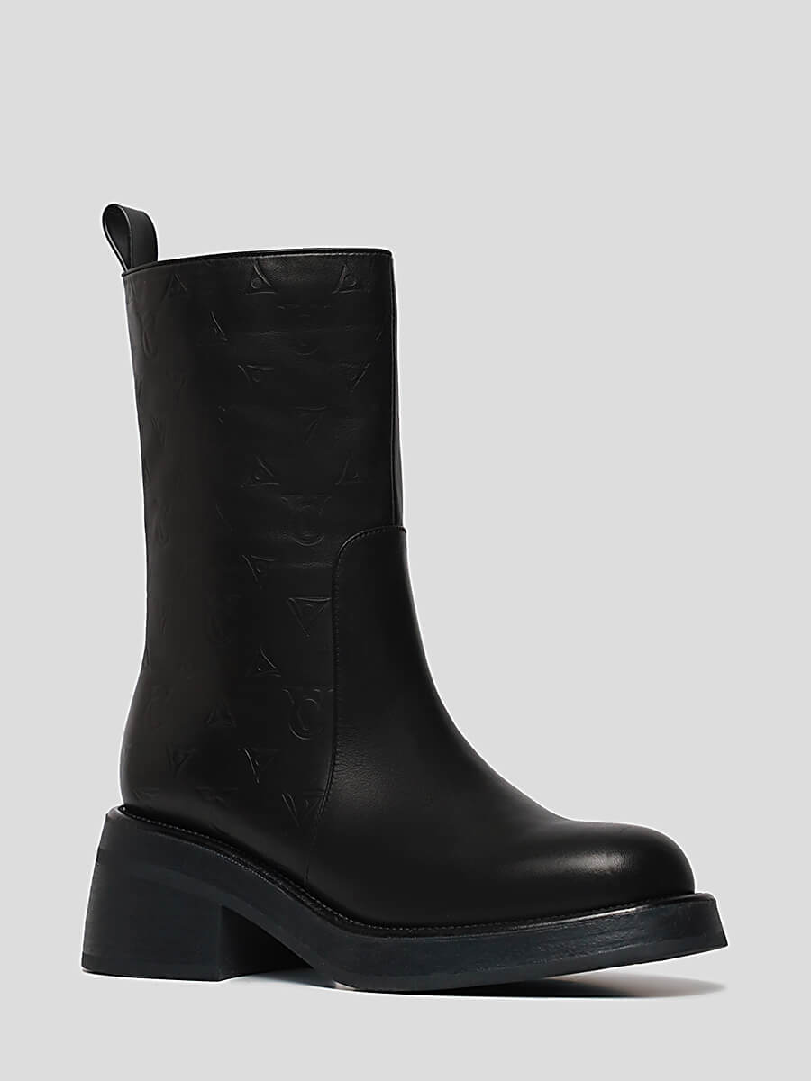 

Полусапоги женские Vitacci 1411032 черные 36 RU, Черный, 1411032