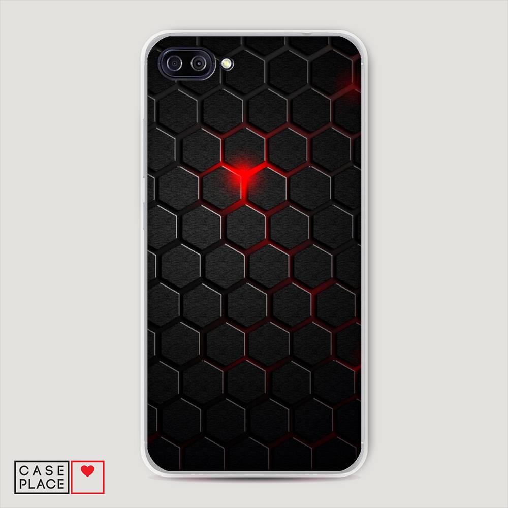 

Чехол Awog "Фон соты красные" для Asus Zenfone 4 Max ZC520KL, 42750-3