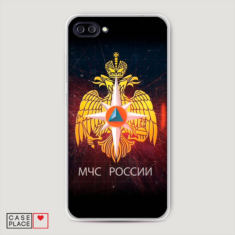

Чехол Awog на Asus Zenfone 4 Max ZC520KL "МЧС России", Черный;желтый;красный, 42750-5