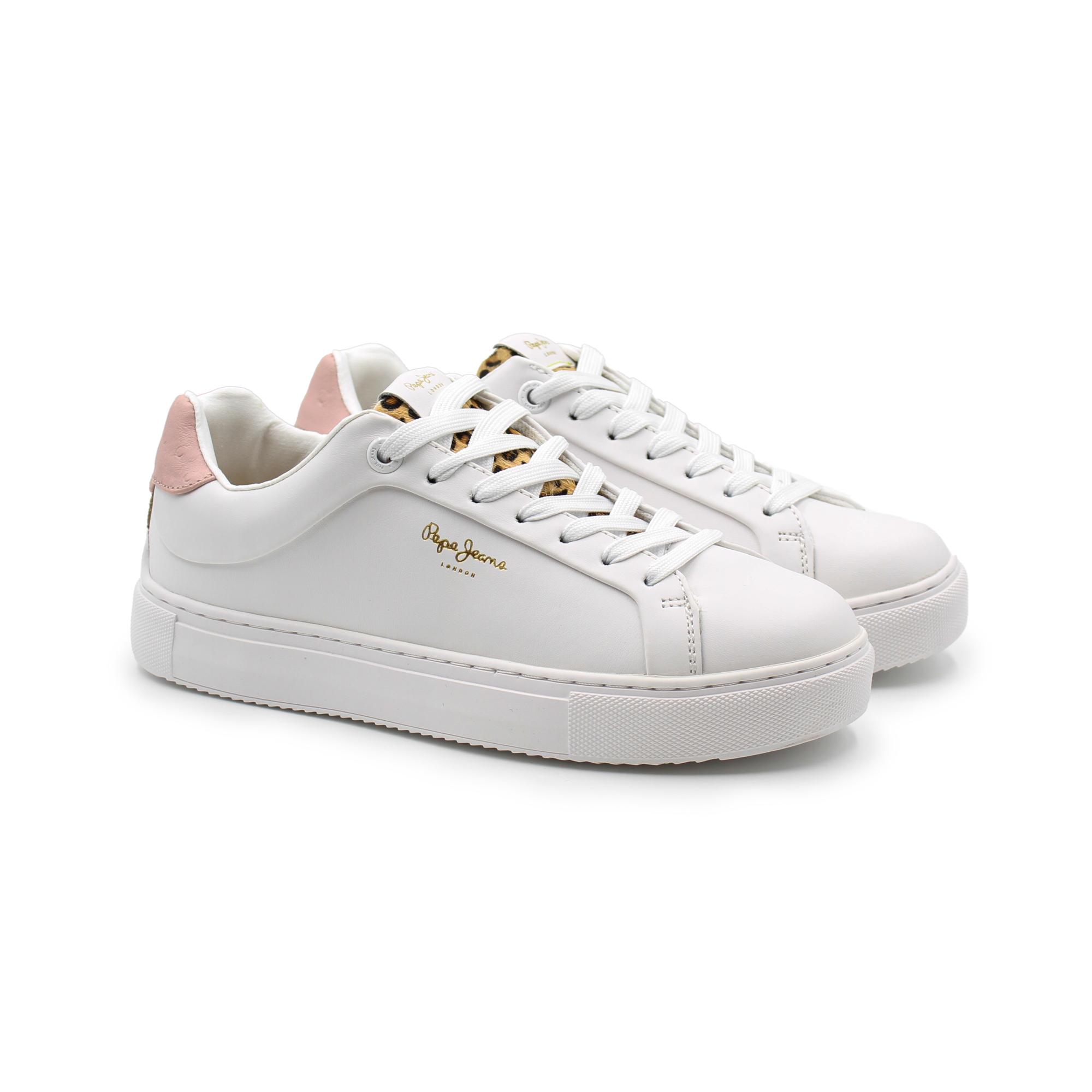 

Кеды женские Pepe Jeans London ADAMS RIGA PLS31310 белые 39 EU, ADAMS RIGA PLS31310