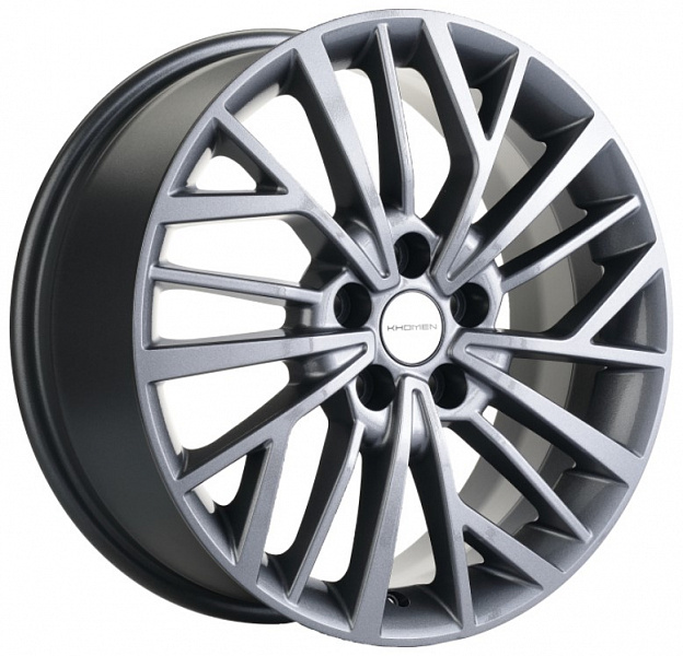 фото Колесный диск khomen wheels khw1717 (kodiaq/tiguan) gray 7x17/5x112 et40 d57.1 whs506923