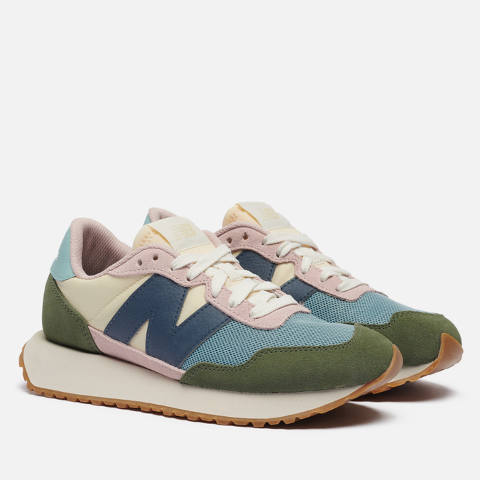 фото Кроссовки женские new balance 237 patchwork голубые 37 eu