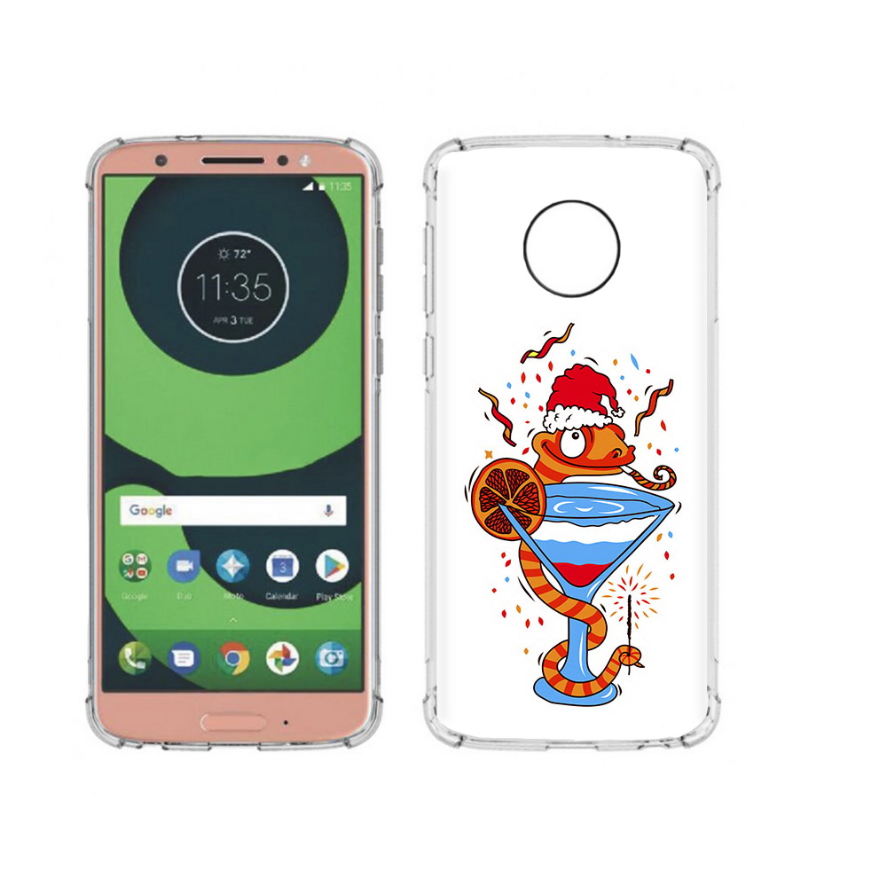 фото Чехол mypads tocco для motorola moto g6 змейка (pt99805.376.364)