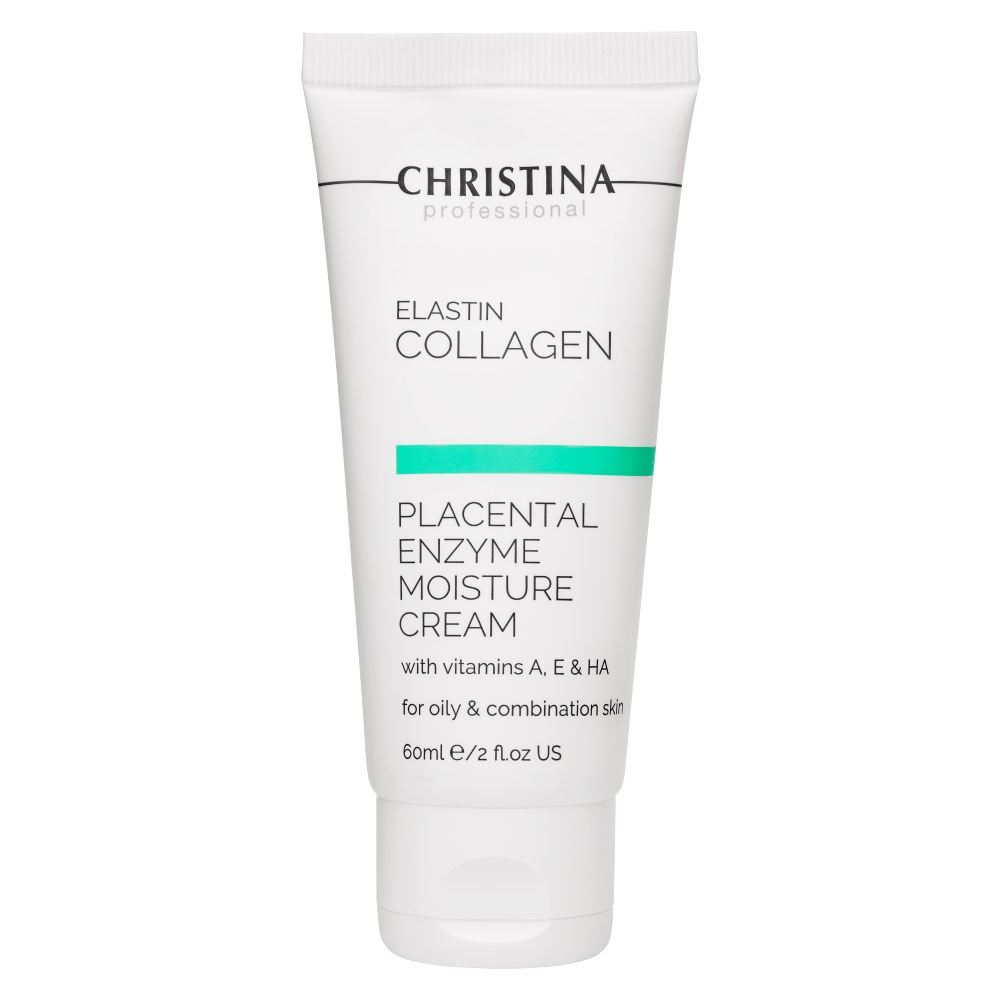 фото Крем для лица christina elastin collagen placental enzyme moisture cream 60 мл