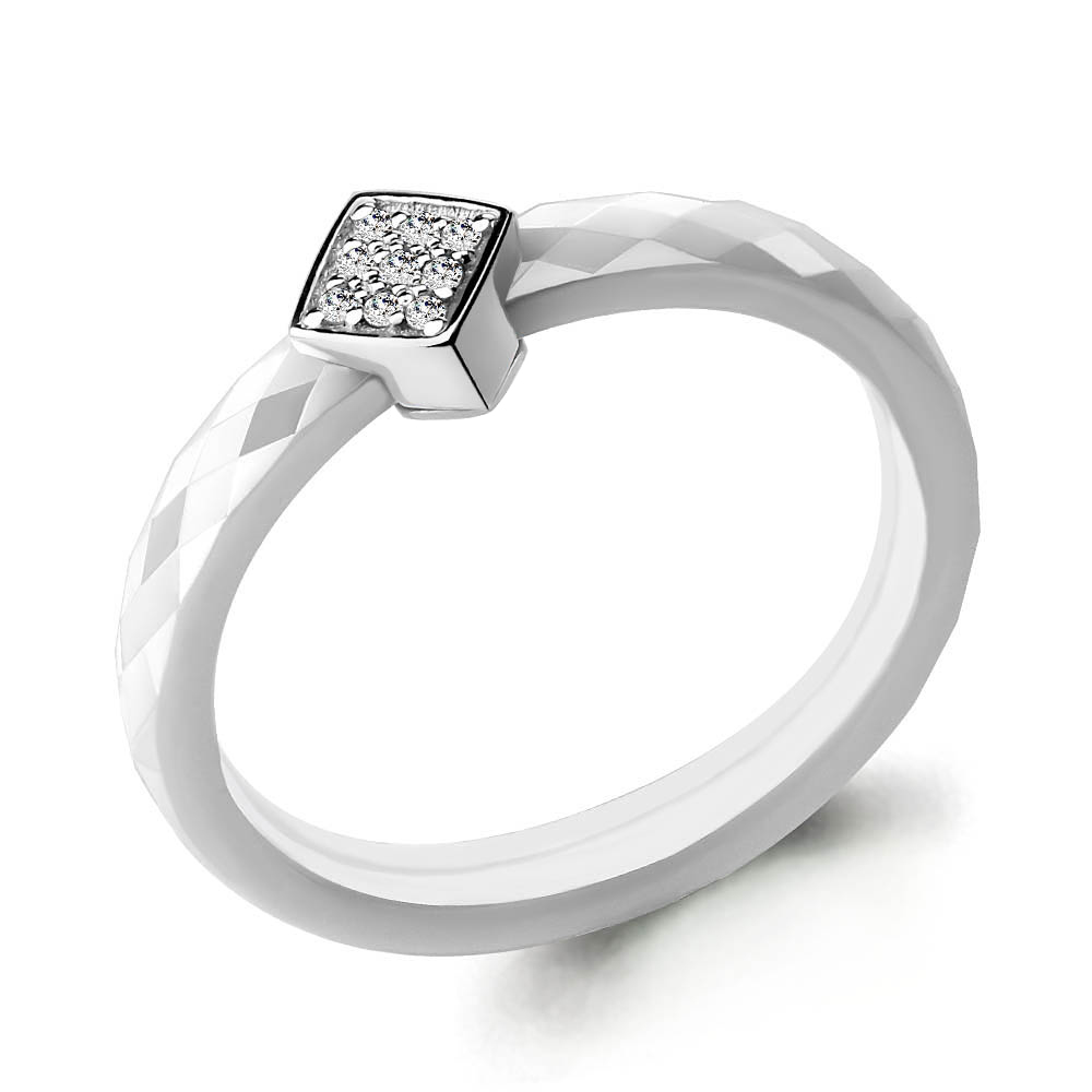 

Кольцо из белого золота с бриллиантом р. 16 Aquamarine 963318_585_бз, 963318_585_бз