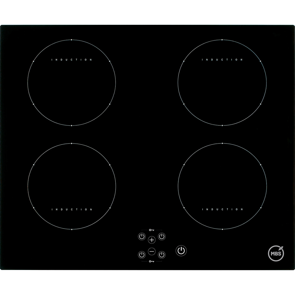 

Встраиваемая варочная панель индукционная MBS PI-604 черный, PI-604