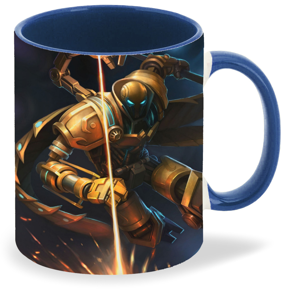 

Кружка CoolPodarok Аниме Воин Робот Посох, Аниме Воин Робот Посох