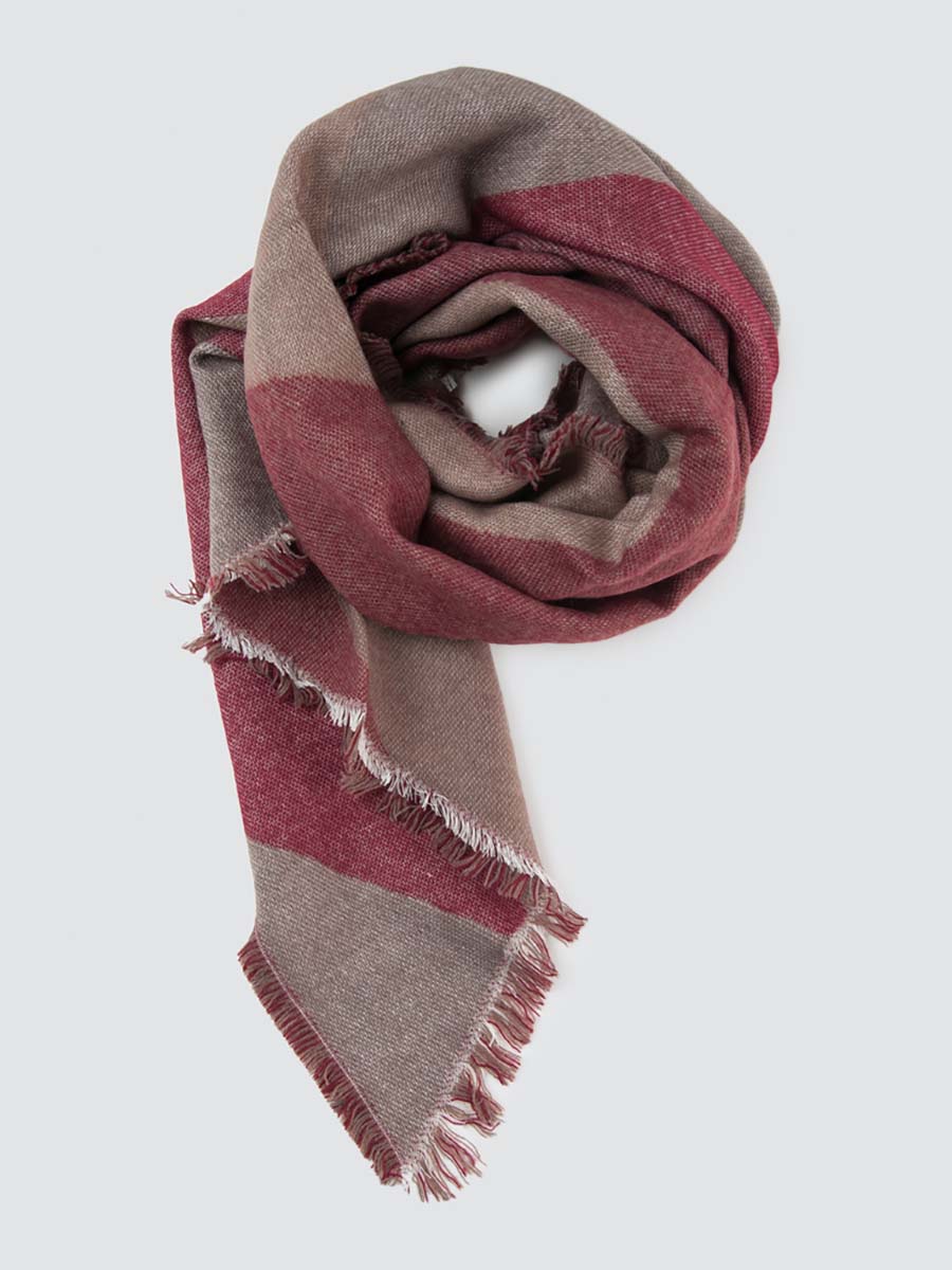 

Палантин женский Marmalato 882-048 бордовый/коричневый, 220х65 см, 882-048