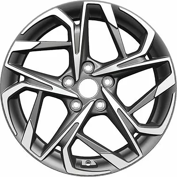 фото Колесный диск khomen wheels khw1716 gray-fp 7x17/5x114.3 et45 d66.1 whs498117