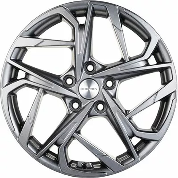 фото Колесный диск khomen wheels khw1716 (sonata) gray 7x17/5x114.3 et48 d67.1 whs498015