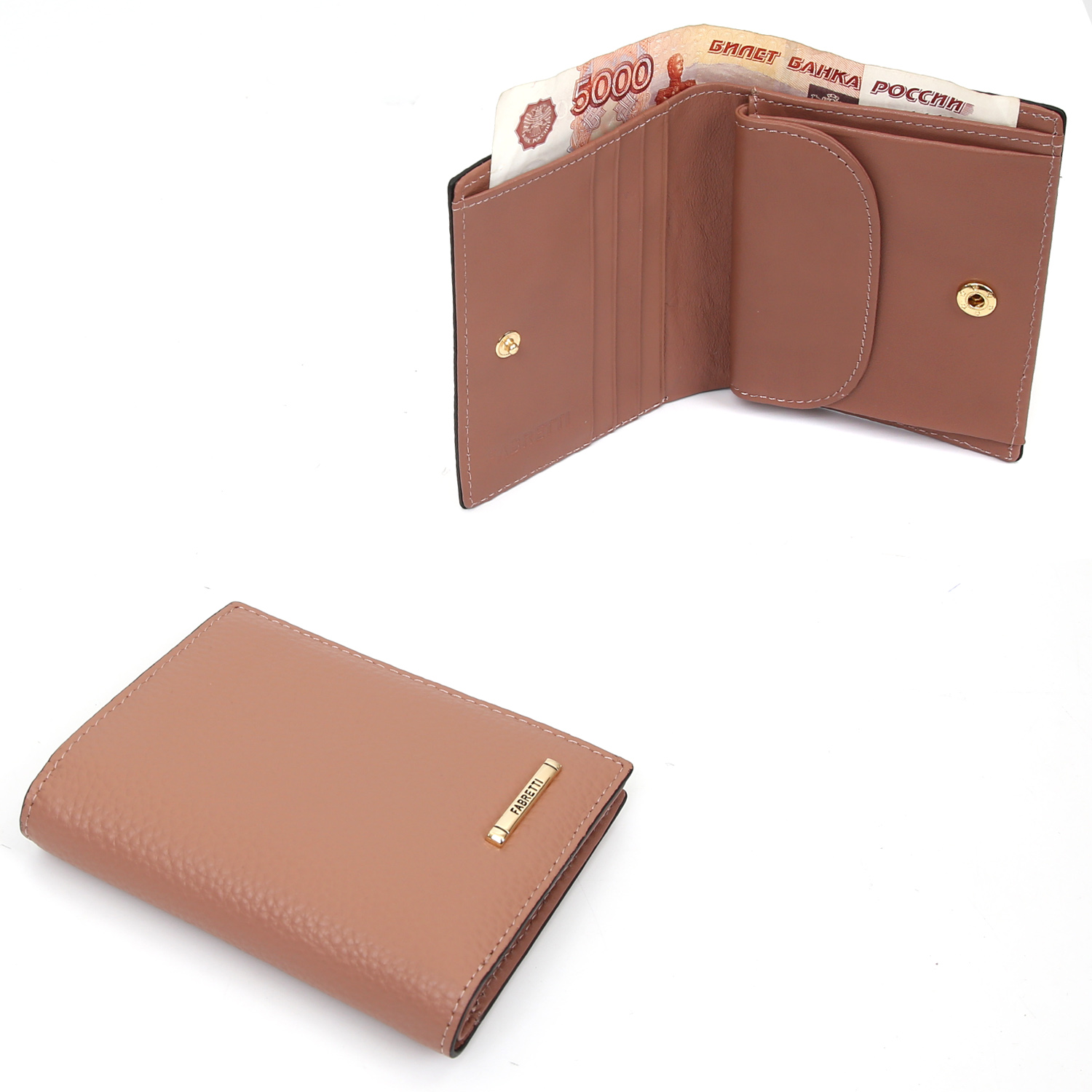 

Женский кошелёк FABRETTI 42333D-71 темно-розовый, 42333D-71