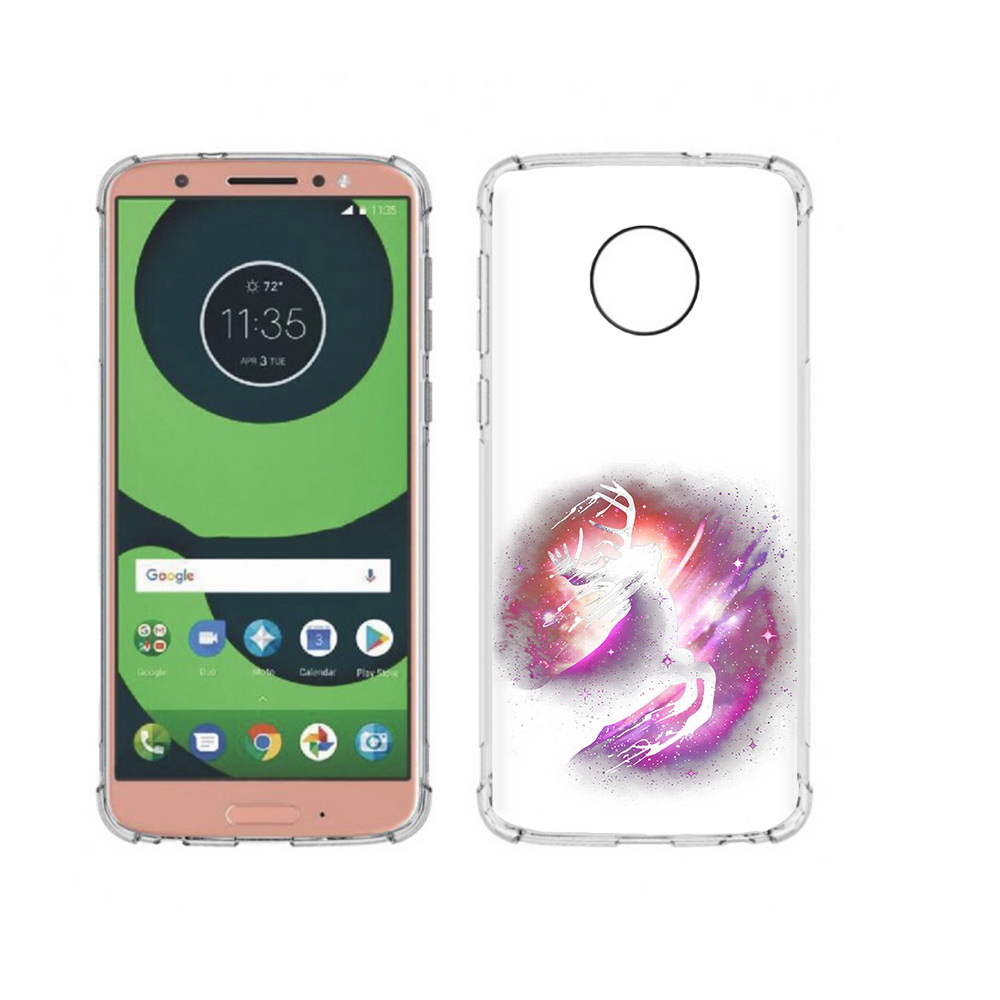

Чехол MyPads Tocco для Motorola Moto G6 звездный олень (PT99805.376.354), Прозрачный, Tocco