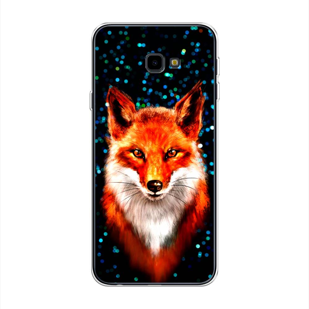 

Чехол Awog на Samsung Galaxy J4 + "Волшебная лиса", Оранжевый;черный;белый, 26850-1