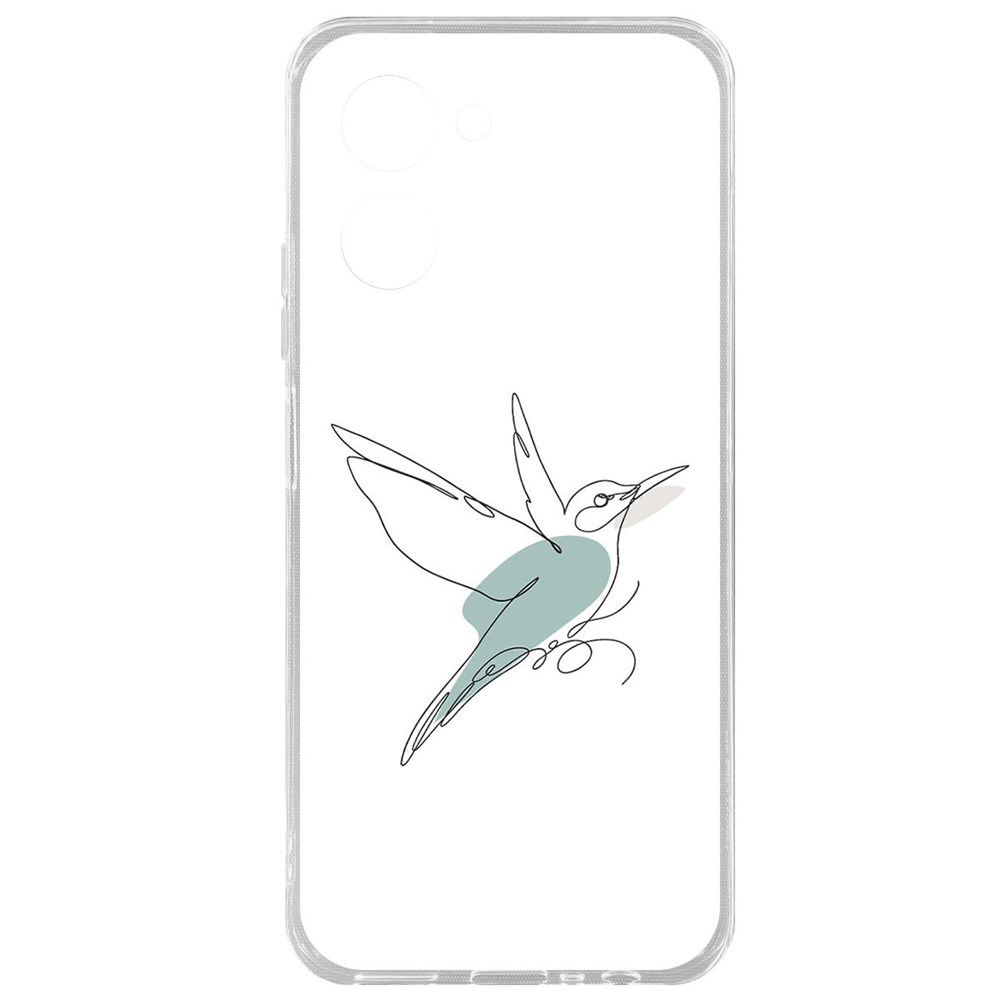 

Чехол-накладка Krutoff Clear Case Легкость для Realme C33 2023, Прозрачный