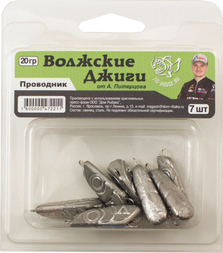 

Груз Volga jigs Проводник от Питерцова 20гр, 00-00021358