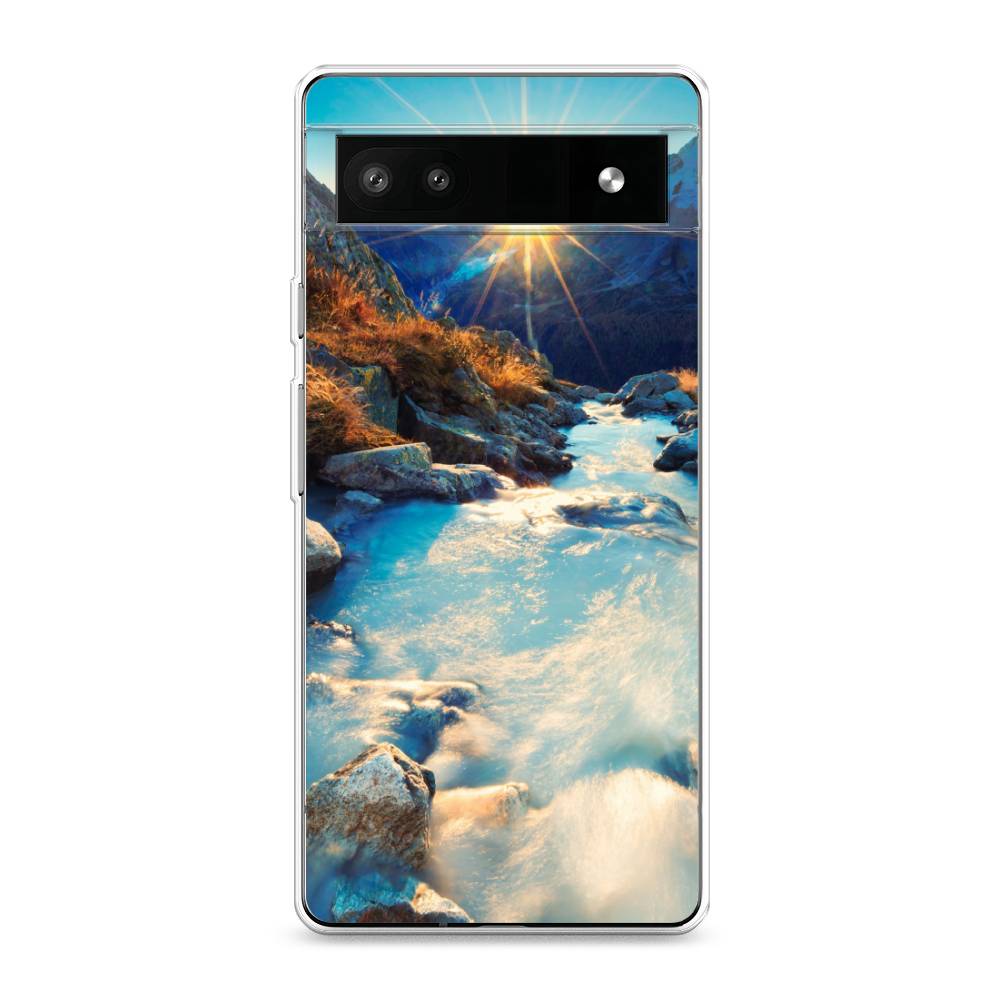 

Чехол Awog на Google Pixel 6A "Восход 7", Разноцветный, 271150-4