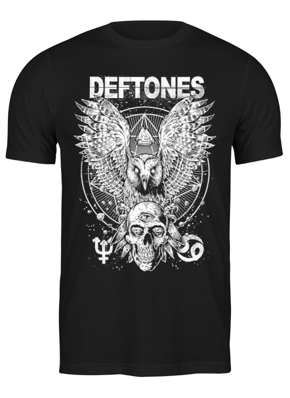 

Футболка мужская Printio Deftones черная S, Черный, Deftones