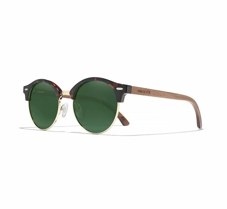 Солнцезащитные очки унисекс Kingseven W-5517 зеленые