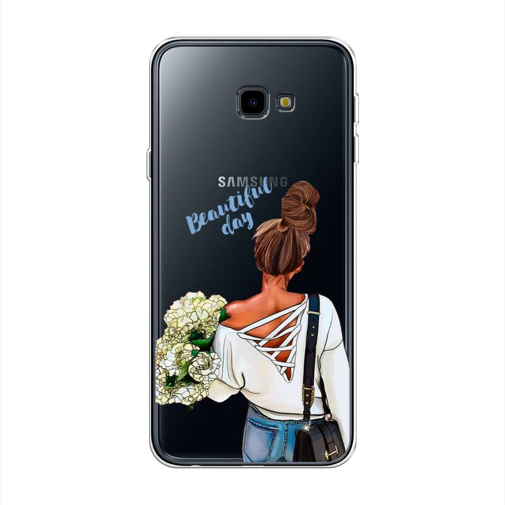 

Чехол Awog на Samsung Galaxy J4 + "Beautiful day vector", Коричневый;белый;зеленый, 26850-6