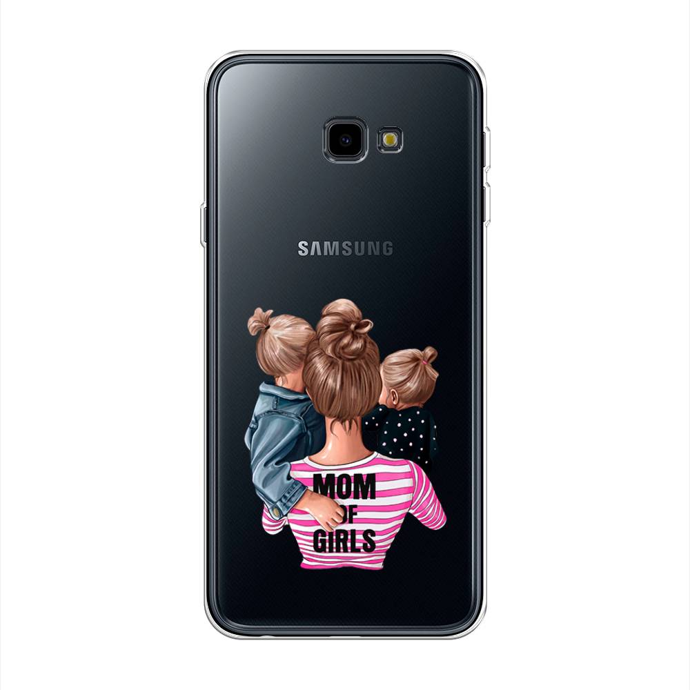 фото Чехол awog "mom of girls" для samsung galaxy j4 +