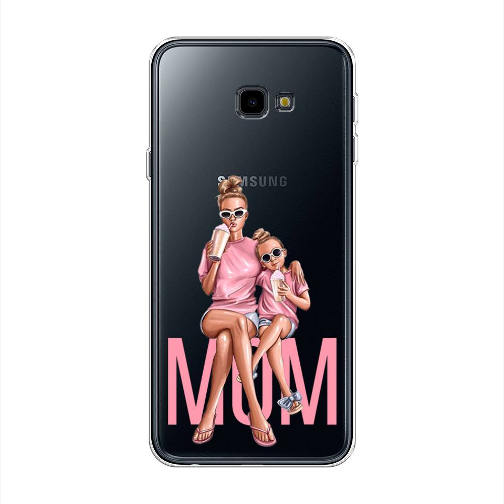 

Чехол Awog на Samsung Galaxy J4 + "Lovely mom", Синий;бежевый;розовый, 26850-7