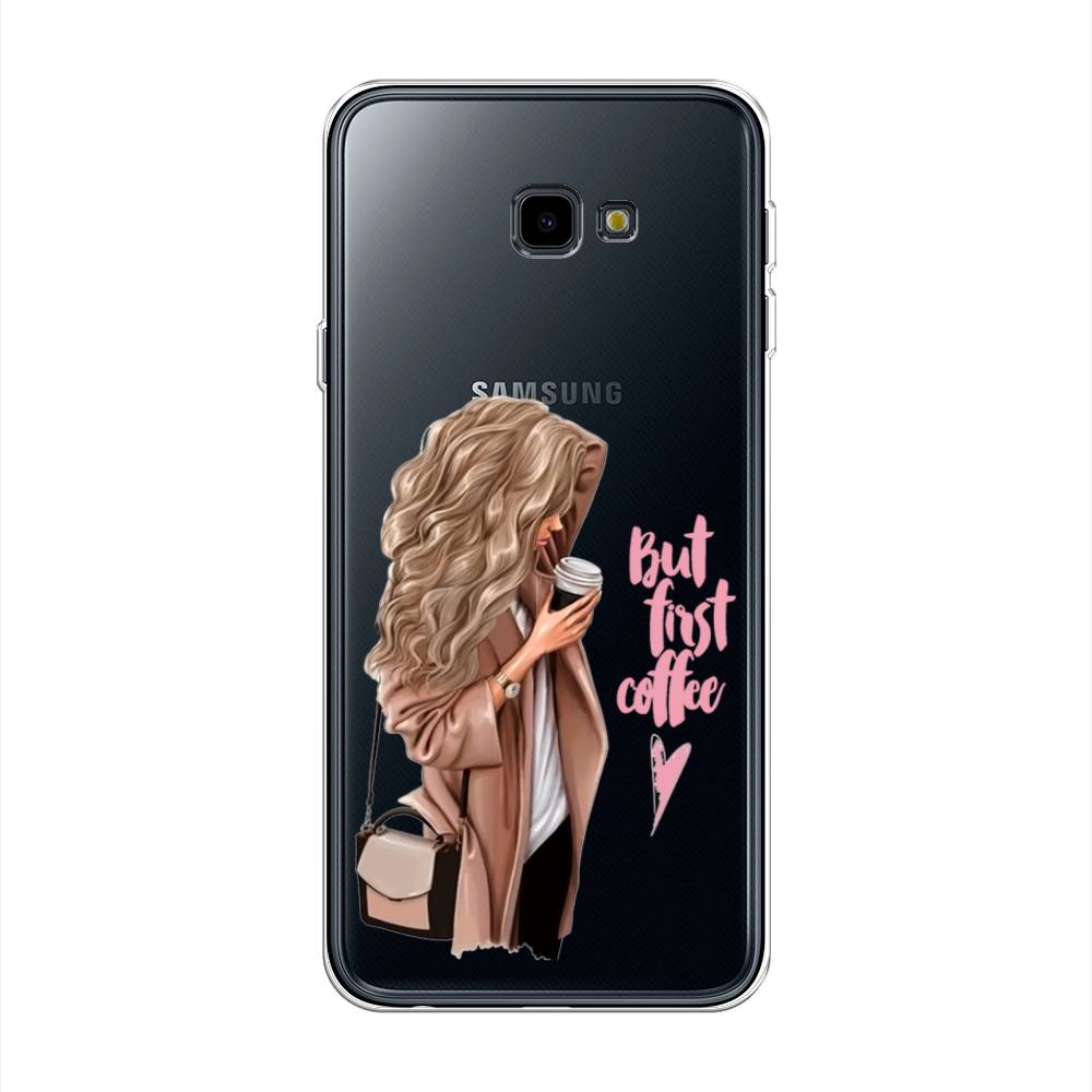 

Чехол Awog "Девушка с кофе" для Samsung Galaxy J4 +