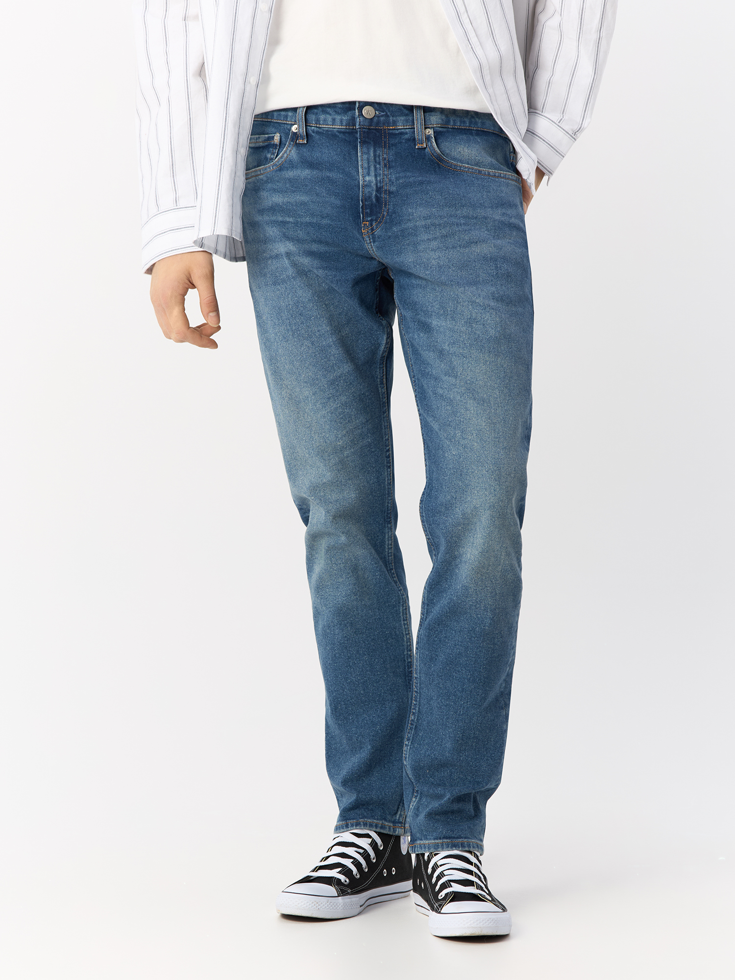 

Джинсы мужские Calvin Klein Jeans J30J324201 синие 29/32, Синий, J30J324201